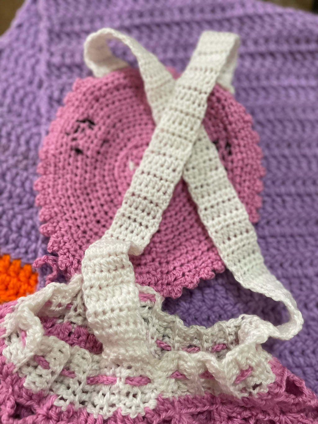 Handmade Knitted Baby Dress