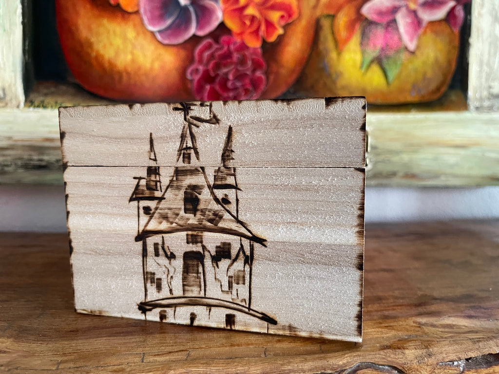 Wooden Box Pencil Case Money Box