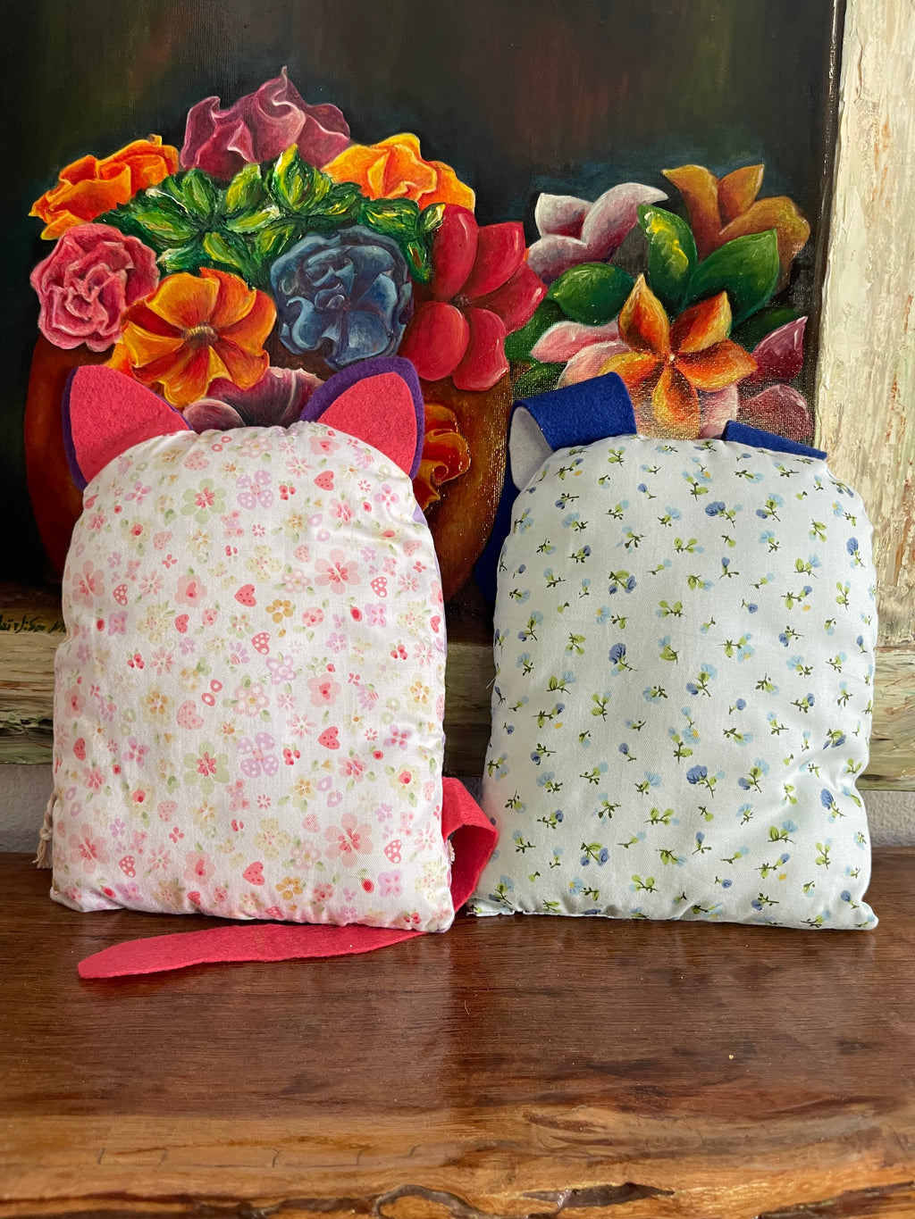 Handmade Pillows Dog And Cat