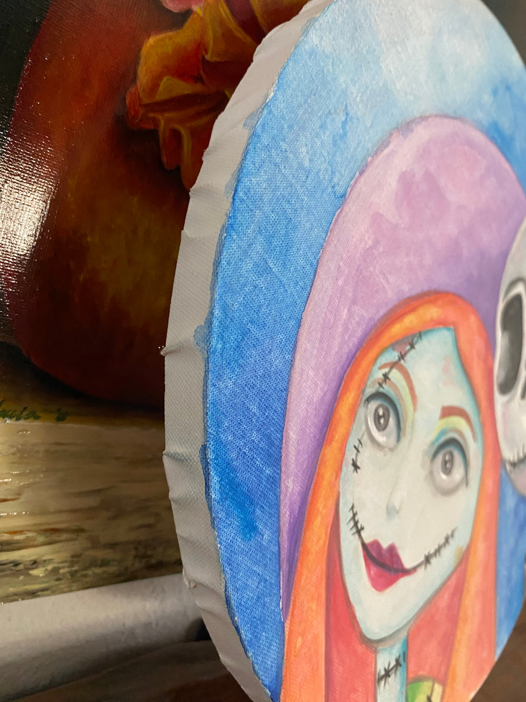 Nightmare Before Christmas Painting