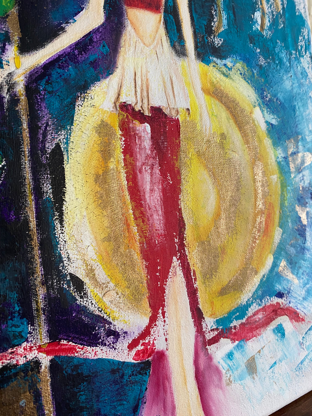 Athena Oil Painting