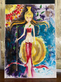 Athena Oil Painting
