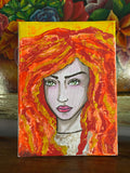 DC Heroes Phoenix Painting Wall Art