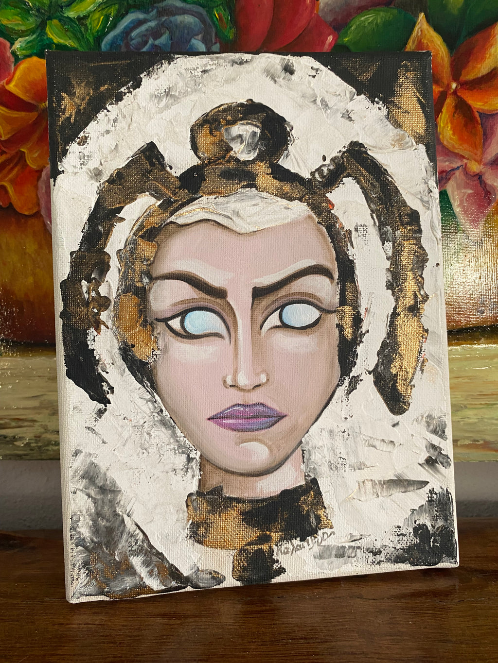 DC Heroes Storm Painting