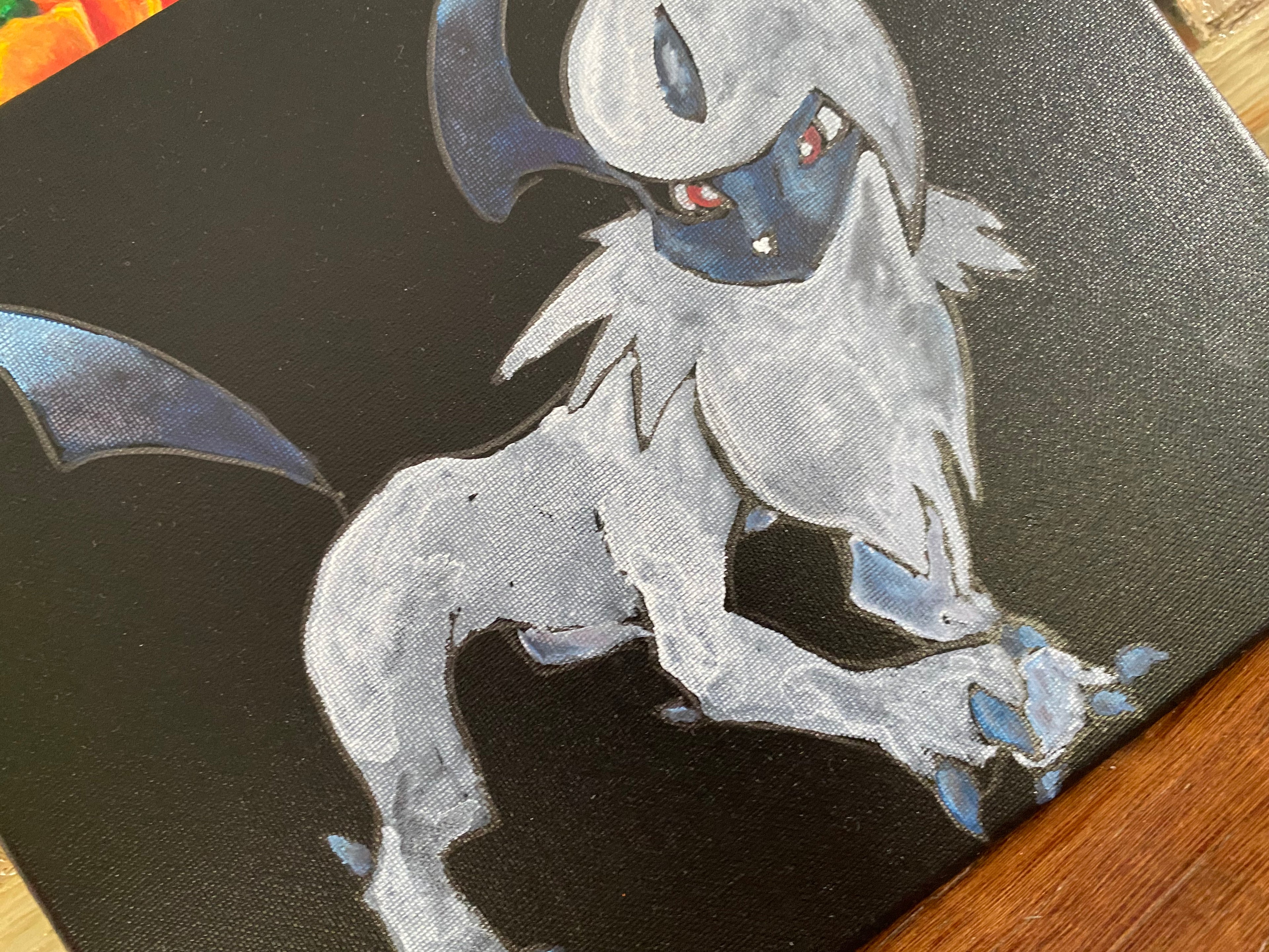 Handmade Painting Wall Watercolour Art Pokemon