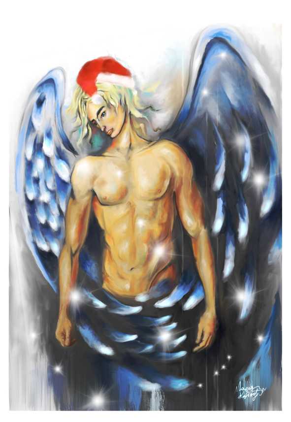 Digital Art Christmas  — Angel Michael