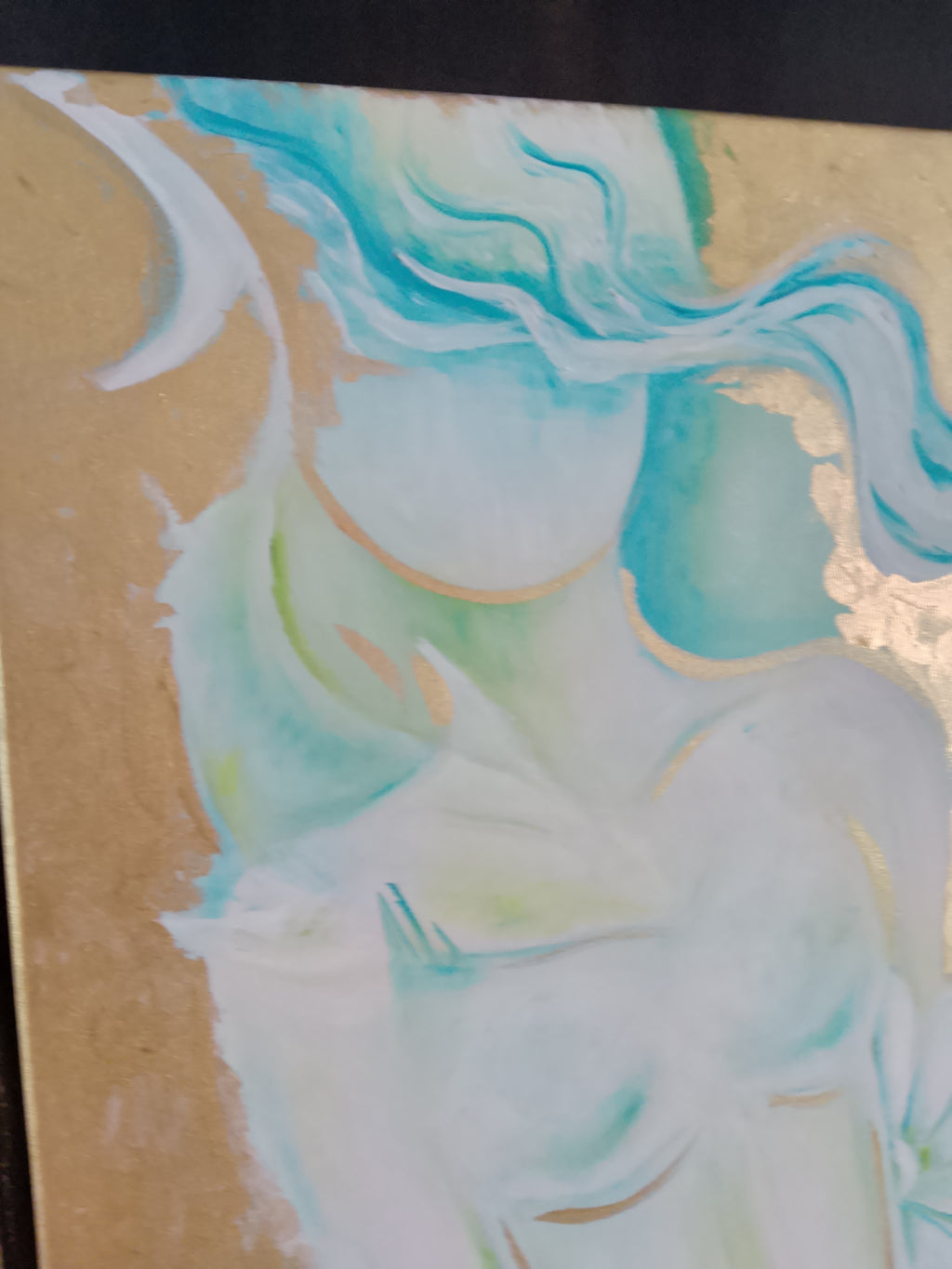 Mystical Mermaid — Handmade Oil Painting