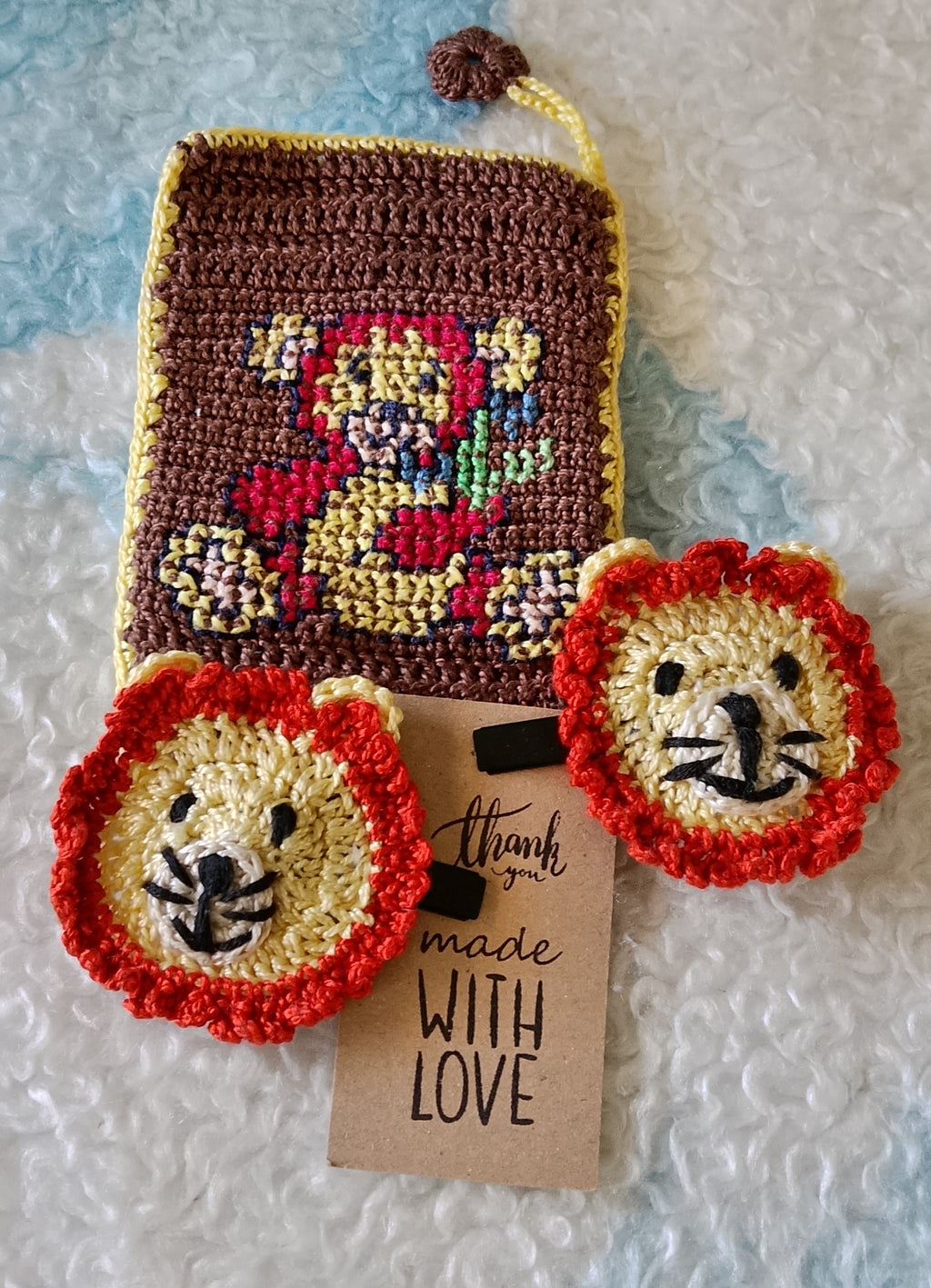 Handmade Pouches And Hair clips
