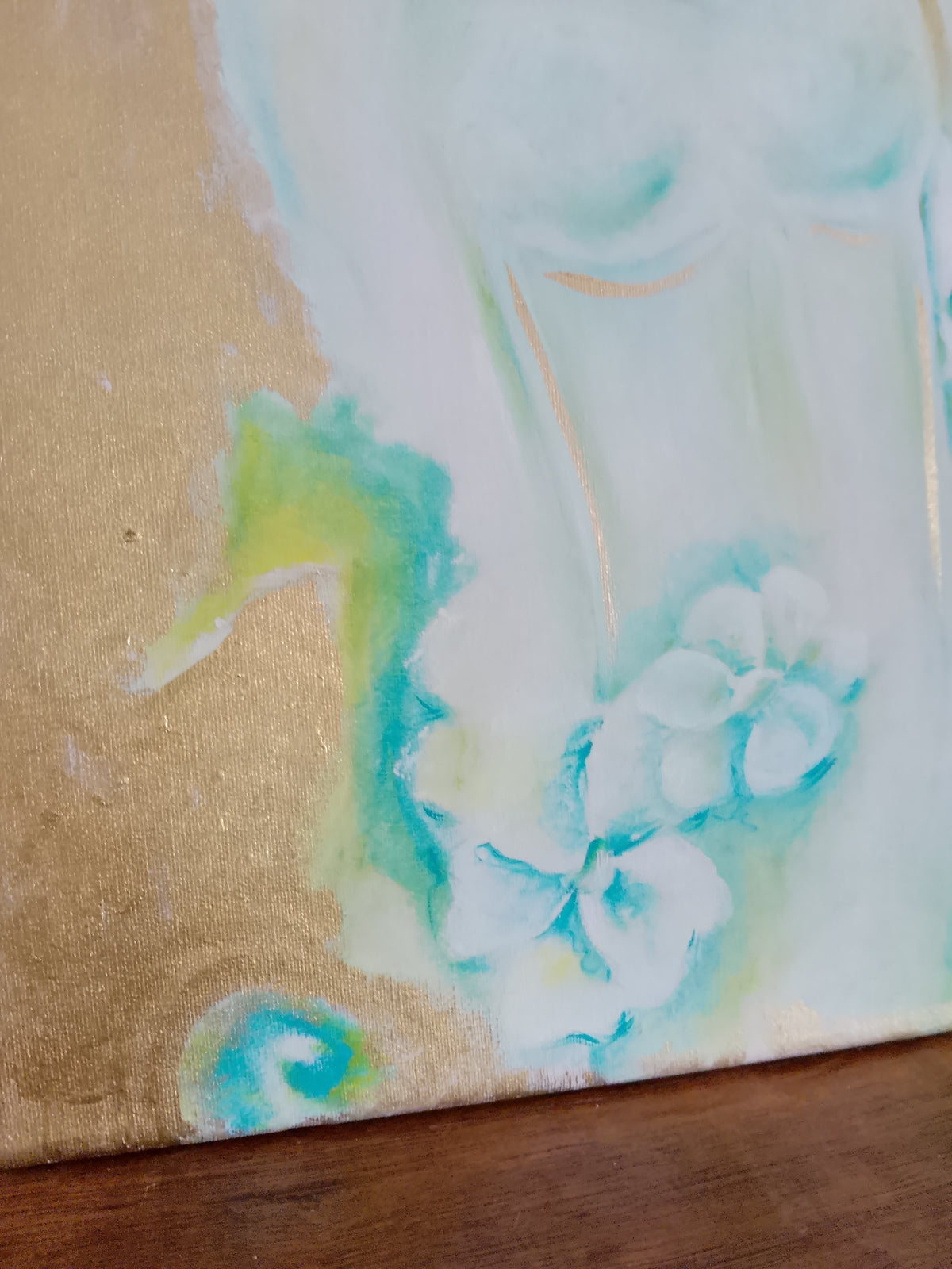 Mystical Mermaid — Handmade Oil Painting
