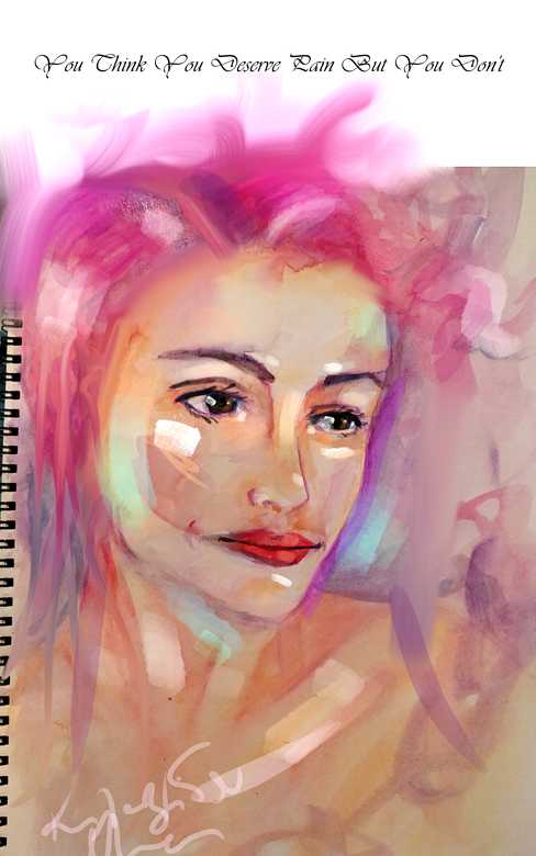 Digital Art Portrait   —  "Still"
